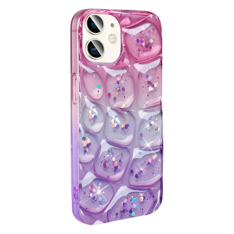 Apple iPhone 11 Case Glittered 3D Patterned Zore Hacar Cover - 13