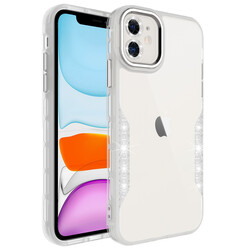Apple iPhone 11 Case Glittery and Lens Protected Zore Dashboard Cover - 5