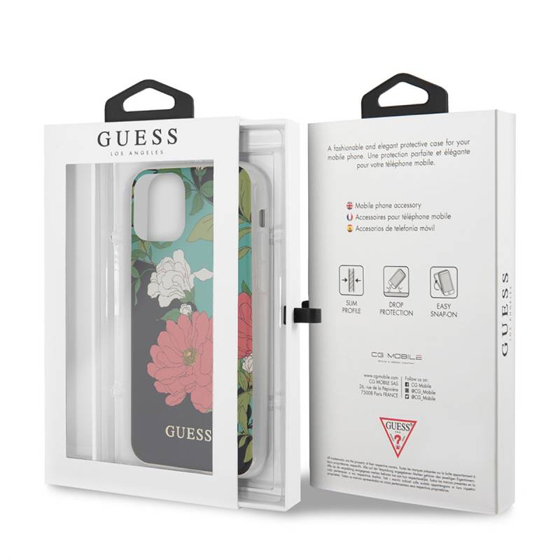 Apple iPhone 11 Case GUESS Floral Design Cover - 3