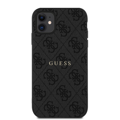 Apple iPhone 11 Case Guess Original Licensed 4G Patterned Text Logo Cover - 5