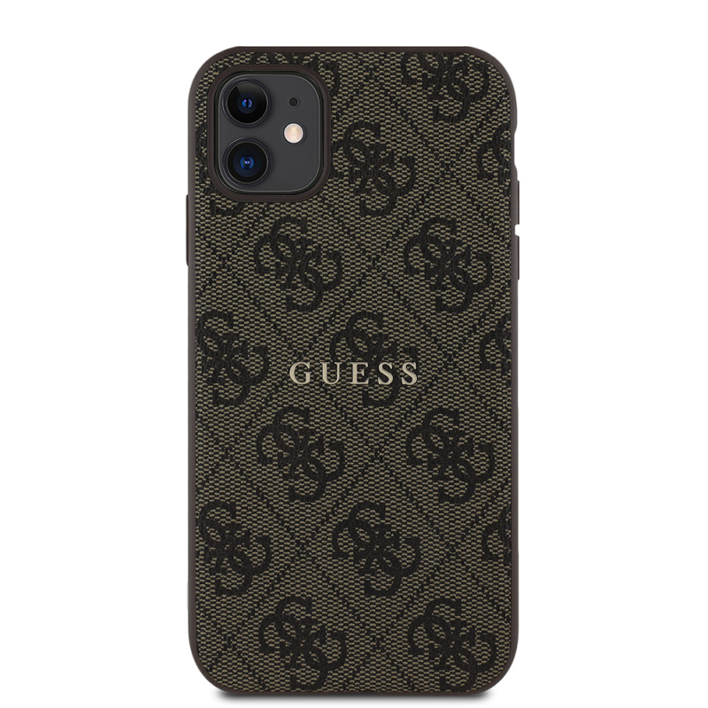 Apple iPhone 11 Case Guess Original Licensed 4G Patterned Text Logo Cover - 12