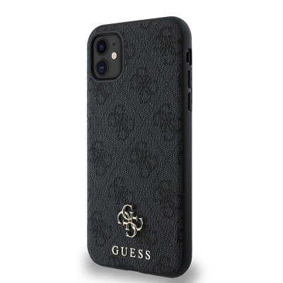 Apple iPhone 11 Case Guess Original Licensed Magsafe Charging Featured Small 4G Classic Cover - 3