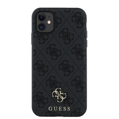 Apple iPhone 11 Case Guess Original Licensed Magsafe Charging Featured Small 4G Classic Cover - 4