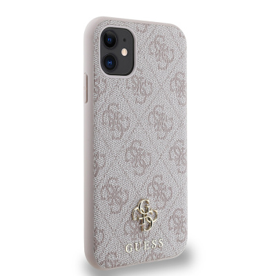 Apple iPhone 11 Case Guess Original Licensed Magsafe Charging Featured Small 4G Classic Cover - 23