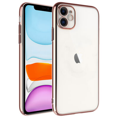 Apple iPhone 11 Case Hard PC Color Framed Zore Riksos Cover - 7