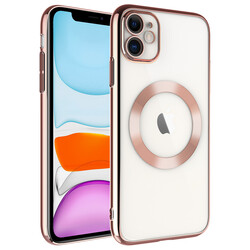 Apple iPhone 11 Case Hard PC with Wireless Charging Zore Riksos Magsafe Cover - 8
