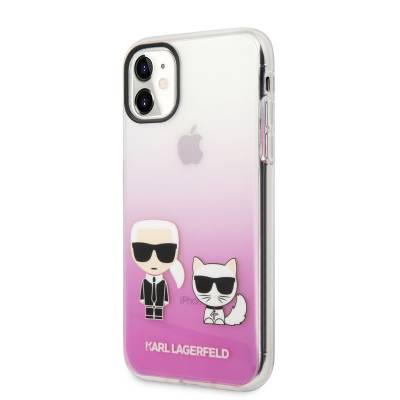 Apple iPhone 11 Case Karl Lagerfeld Hard TPU K&C Design Cover - 14