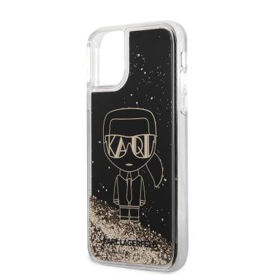 Apple iPhone 11 Case Karl Lagerfeld Liquid Glitter Gatsby Cover - 5