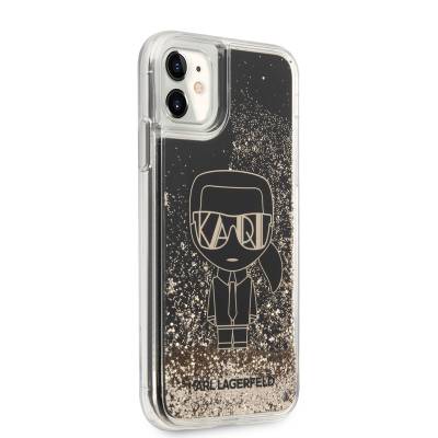 Apple iPhone 11 Case Karl Lagerfeld Liquid Glitter Gatsby Cover - 8