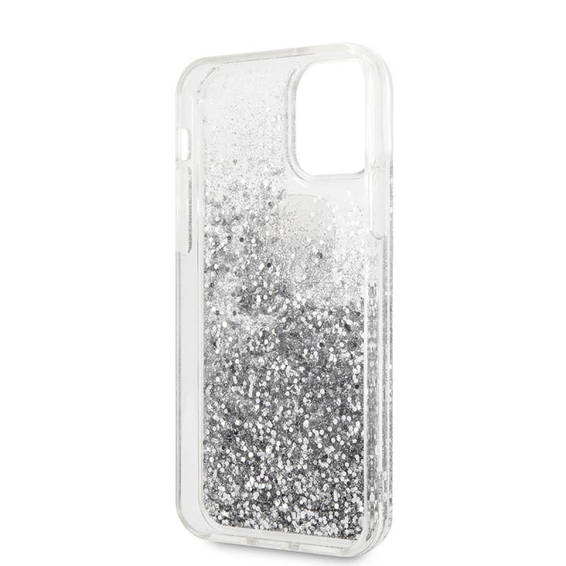 Apple iPhone 11 Case Karl Lagerfeld Liquid Glitter K&C Design Cover - 5