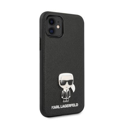 Apple iPhone 11 Case Karl Lagerfeld PU Faux Leather Karl Design Cover - 7