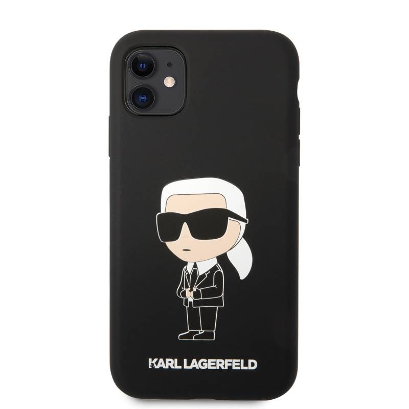 Apple iPhone 11 Case Karl Lagerfeld Silicone Karl Design Cover - 2