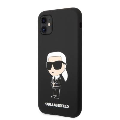 Apple iPhone 11 Case Karl Lagerfeld Silicone Karl Design Cover - 7