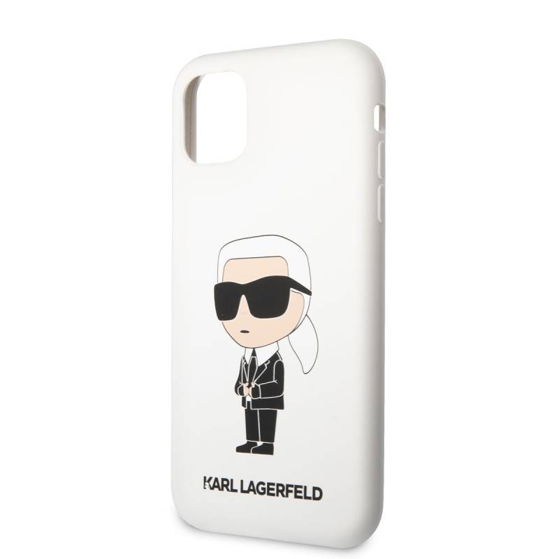 Apple iPhone 11 Case Karl Lagerfeld Silicone Karl Design Cover - 10