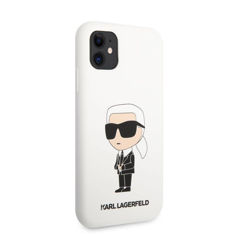 Apple iPhone 11 Case Karl Lagerfeld Silicone Karl Design Cover - 13