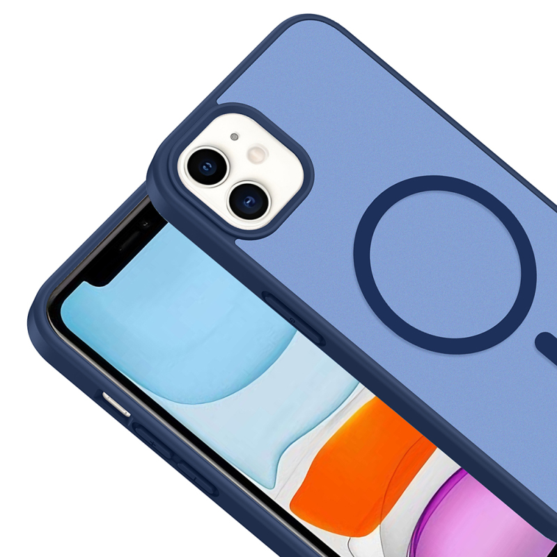 Apple iPhone 11 Case M-safe Charging Feature Zore Ballet Flat Cover - 17