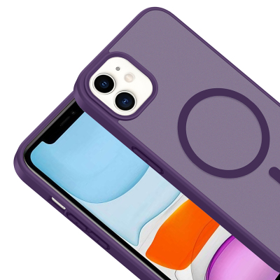 Apple iPhone 11 Case M-safe Charging Feature Zore Ballet Flat Cover - 18