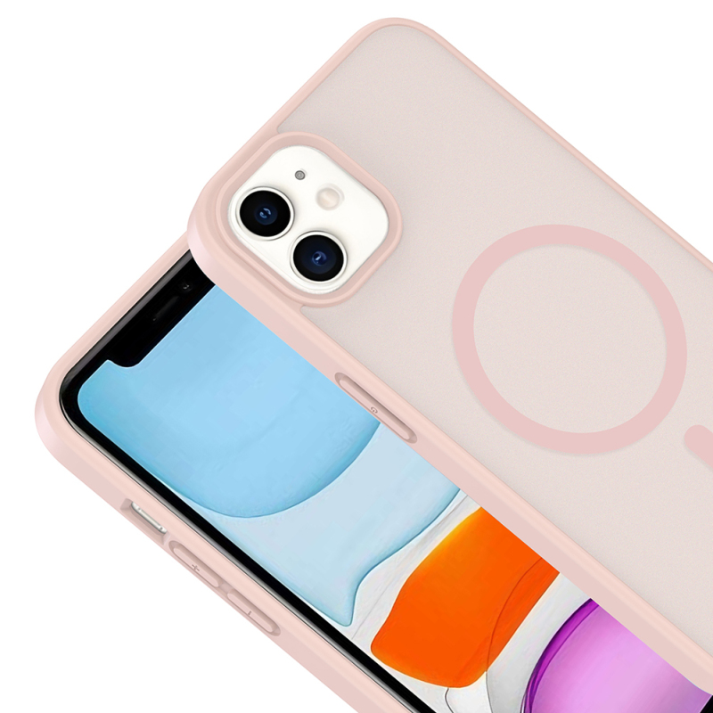 Apple iPhone 11 Case M-safe Charging Feature Zore Ballet Flat Cover - 20