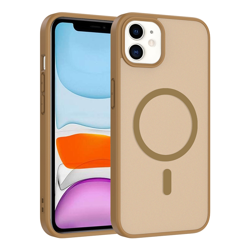 Apple iPhone 11 Case M-safe Charging Feature Zore Ballet Flat Cover - 7