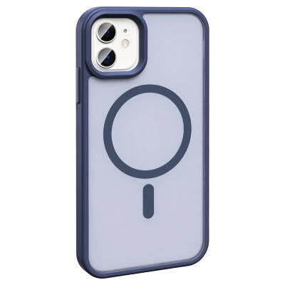 Apple iPhone 11 Case Magsafe Charging Feature Matte Back Surface Zore Sio Cover - 15