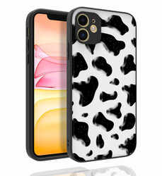 Apple iPhone 11 Case Patterned Camera Protected Glossy Zore Nora Cover - 4