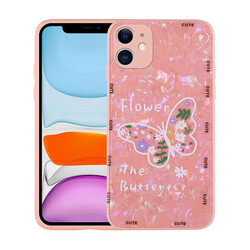 Apple iPhone 11 Case Patterned Hard Silicone Zore Mumila Cover - 3