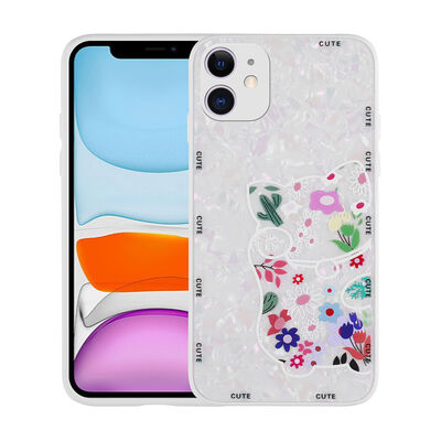 Apple iPhone 11 Case Patterned Hard Silicone Zore Mumila Cover - 7