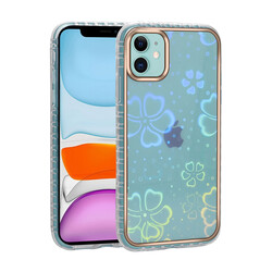 Apple iPhone 11 Case Patterned Shining Transparent Zore Avva Cover - 7