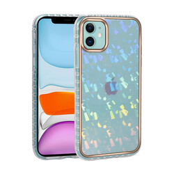 Apple iPhone 11 Case Patterned Shining Transparent Zore Avva Cover - 3