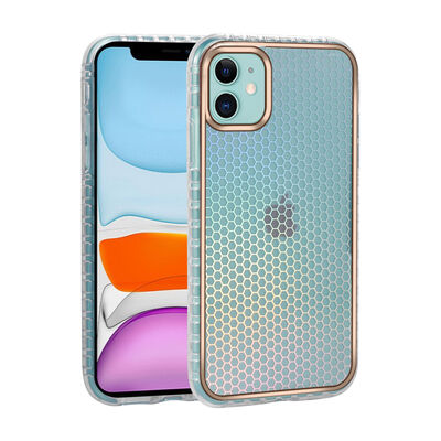 Apple iPhone 11 Case Patterned Shining Transparent Zore Avva Cover - 14