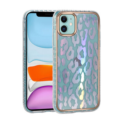 Apple iPhone 11 Case Patterned Shining Transparent Zore Avva Cover - 13