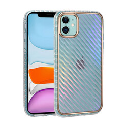 Apple iPhone 11 Case Patterned Shining Transparent Zore Avva Cover - 10