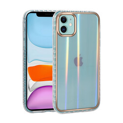 Apple iPhone 11 Case Patterned Shining Transparent Zore Avva Cover - 9