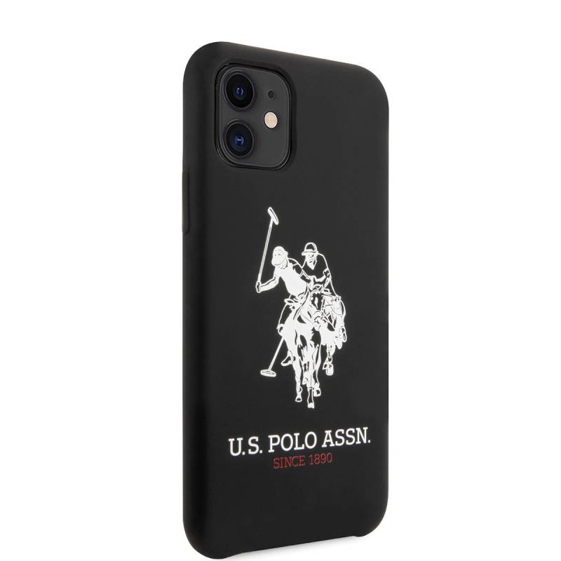 Apple iPhone 11 Case POLO ASSN. Silicone Big Logo Design Cover - 11