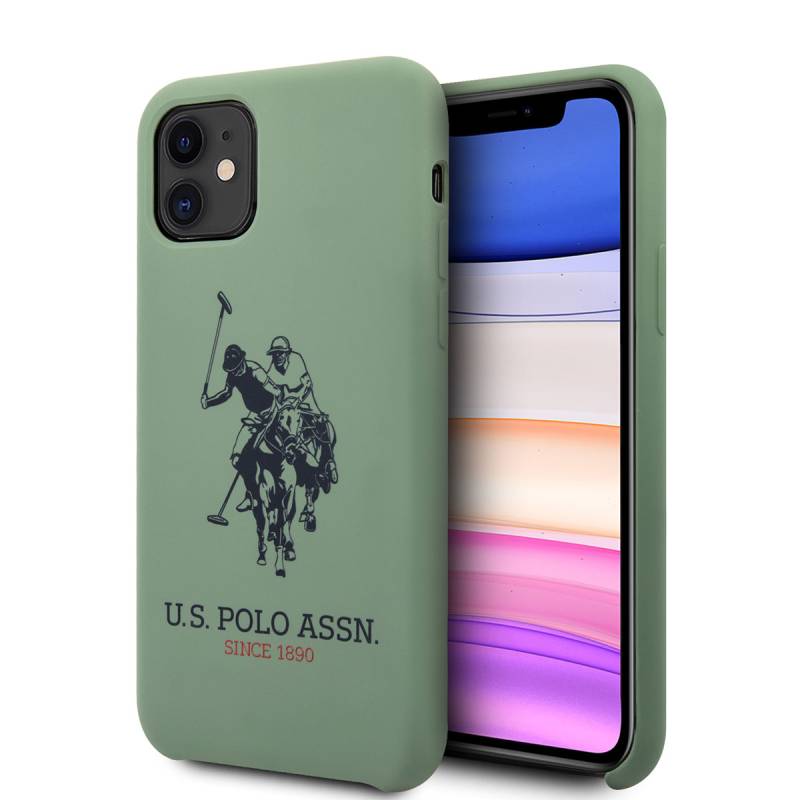 Apple iPhone 11 Case POLO ASSN. Silicone Big Logo Design Cover - 6