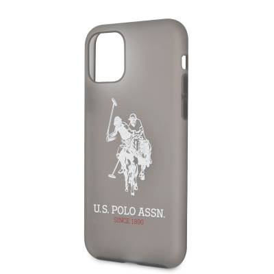 Apple iPhone 11 Case POLO ASSN. Transparent Silicone Big Logo Design Cover - 5