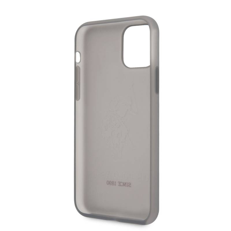 Apple iPhone 11 Case POLO ASSN. Transparent Silicone Big Logo Design Cover - 6