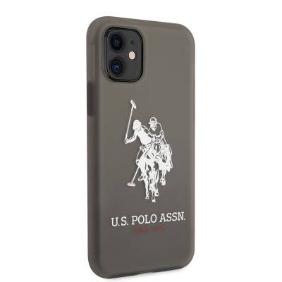 Apple iPhone 11 Case POLO ASSN. Transparent Silicone Big Logo Design Cover - 8