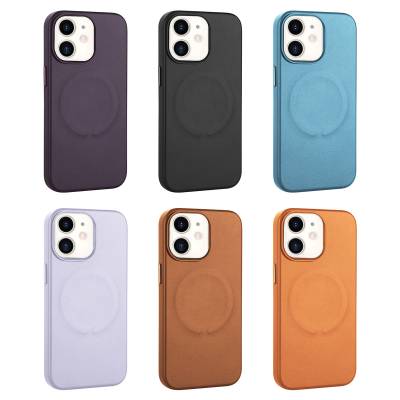 Apple iPhone 11 Case PU Leather Zore Derix Cover with Magsafe Wireless Charging - 2