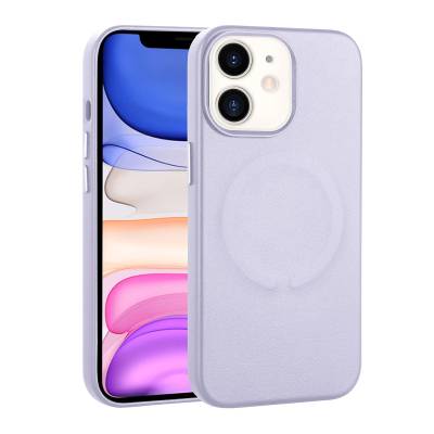 Apple iPhone 11 Case PU Leather Zore Derix Cover with Magsafe Wireless Charging - 4