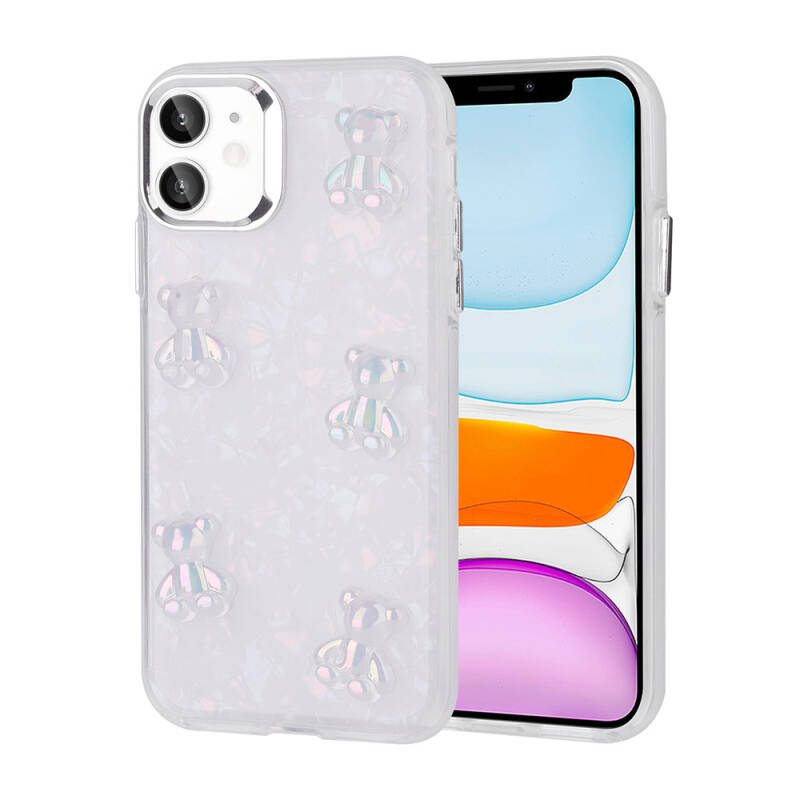 Apple iPhone 11 Case Relief Figured Shiny Zore Eralli Silicone Cover - 3