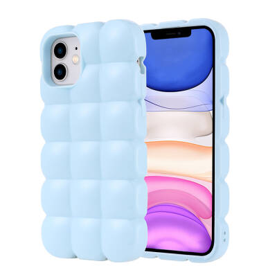 Apple iPhone 11 Case Shiny Flexible Silicone Zore Dom Dom Cover - 2