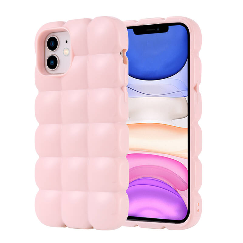 Apple iPhone 11 Case Shiny Flexible Silicone Zore Dom Dom Cover - 5