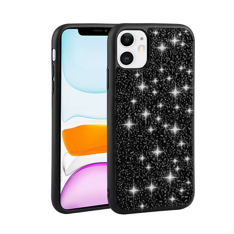 Apple iPhone 11 Case Shiny Stone Design Zore Linea Cover - 1