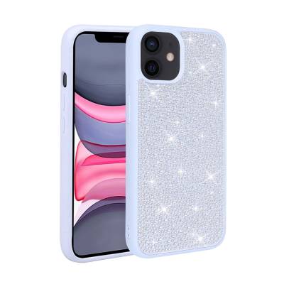 Apple iPhone 11 Case Shiny Stone Design Zore Stone Cover - 7