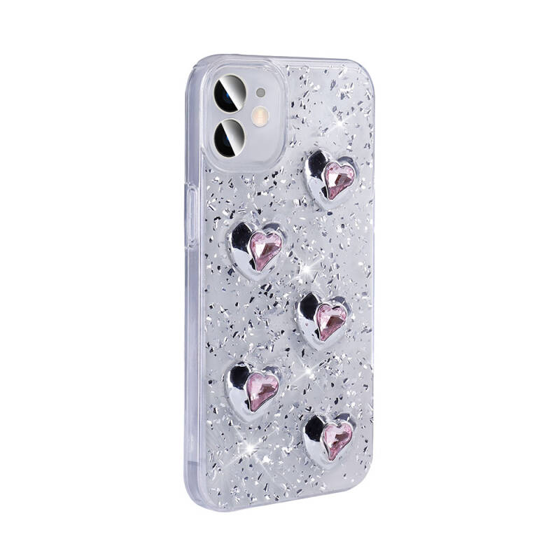 Apple iPhone 11 Case with Airbag Glitter Back Surface Zore Sparkle Silicone Cover - 5