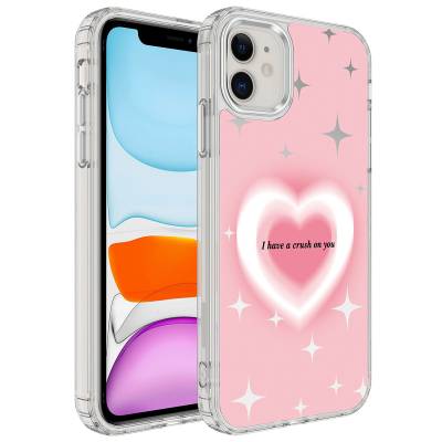 Apple iPhone 11 Case With Airbag Shiny Design Zore Mimbo Cover - 1