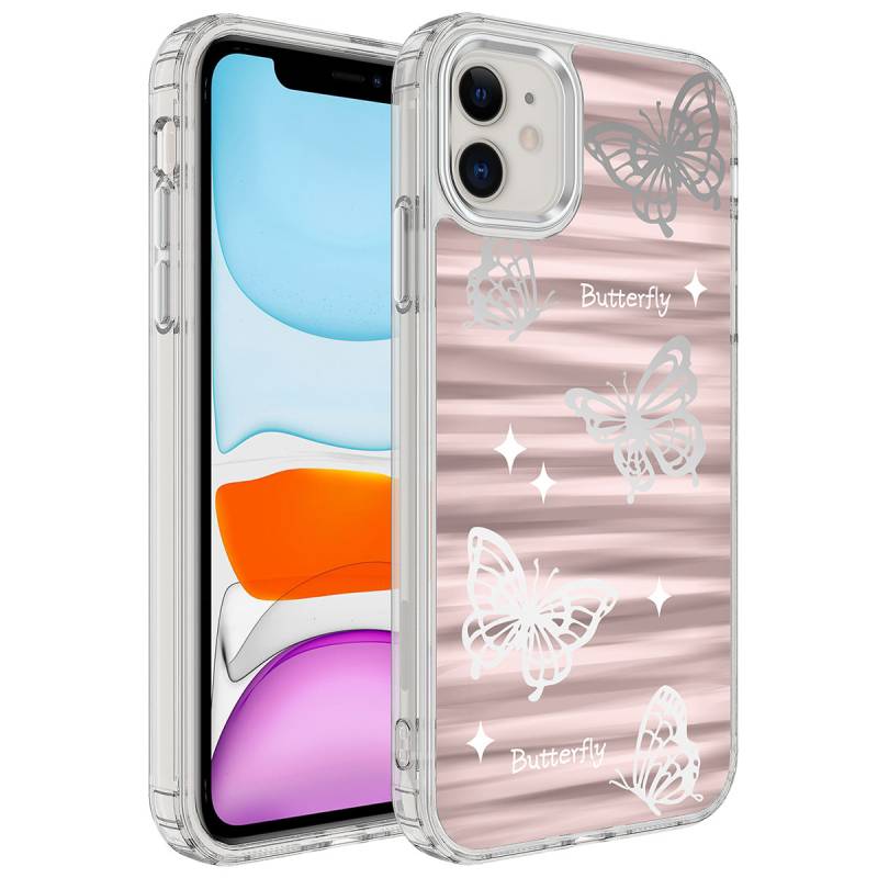 Apple iPhone 11 Case With Airbag Shiny Design Zore Mimbo Cover - 7