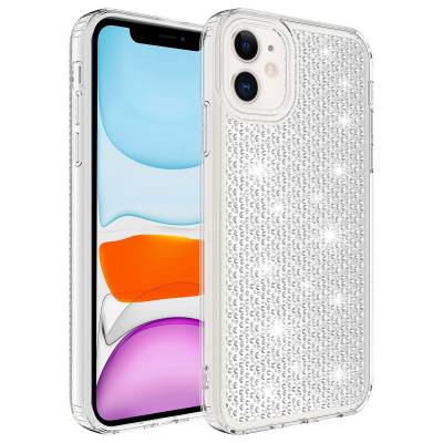 Apple iPhone 11 Case With Airbag Shiny Design Zore Snow Cover - 1