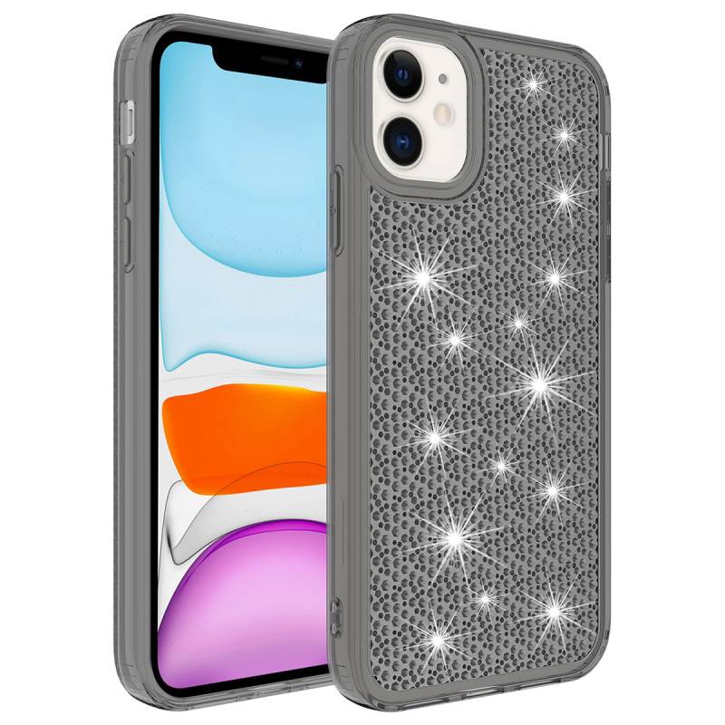 Apple iPhone 11 Case With Airbag Shiny Design Zore Snow Cover - 4